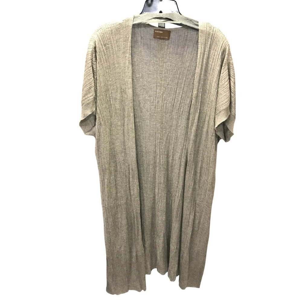 Kerisma‎ Brown Heathered Open Front Long Cardigan
